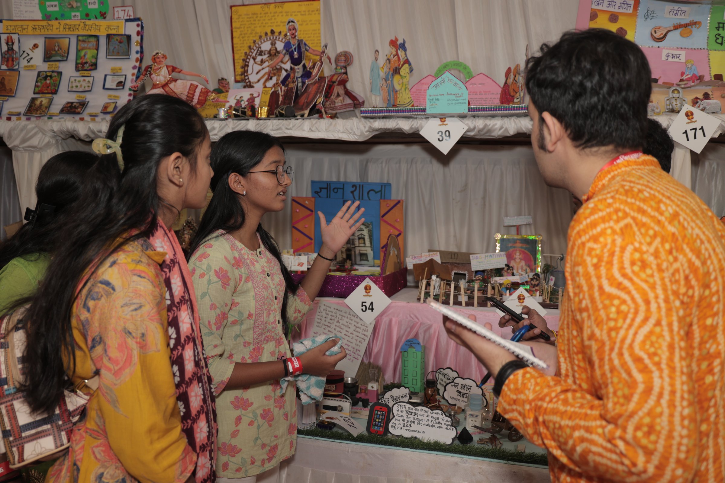 Young visitors exploring cultural exhibits, Mumbai 2025